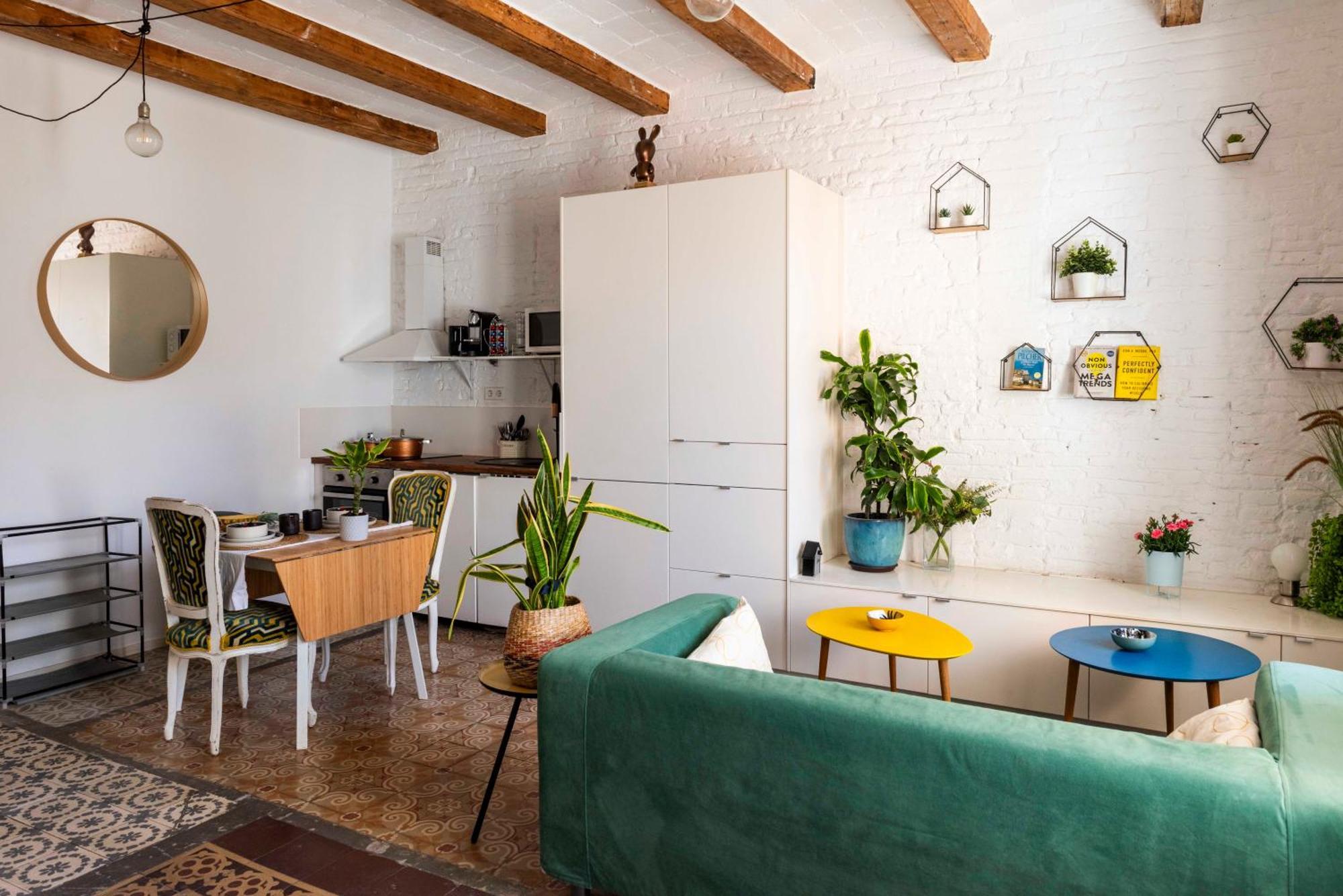 Enchanting 2 Bedroom Flat With Terrace Near Placa Espanya Barcelona Exteriör bild